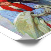 Magazine Hoesje, Alphonse Mucha Poster (Hoek)