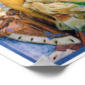 Magazine Hoesje, Alphonse Mucha Poster (Hoek)