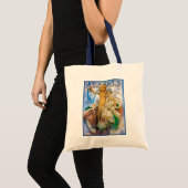 Magazine Hoesje, Alphonse Mucha Tote Bag (Voorkant (product))