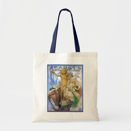 Magazine Hoesje, Alphonse Mucha Tote Bag (Voorkant)