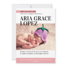 Magazine Hoesje Baby Girl Doop