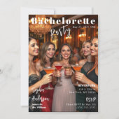 Magazine Hoesje Bachelorette Uitnodiging (Voorkant)