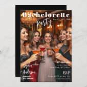 Magazine Hoesje Bachelorette Uitnodiging (Voorkant / Achterkant)