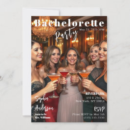Magazine Hoesje Bachelorette Uitnodiging