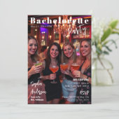 Magazine Hoesje Bachelorette Uitnodiging (Staand voorkant)