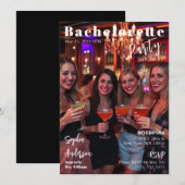 Magazine Hoesje Bachelorette Uitnodiging (Voorkant / Achterkant)
