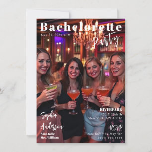 Magazine Hoesje Bachelorette Uitnodiging