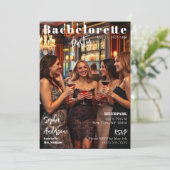 Magazine Hoesje Bachelorette Uitnodiging (Staand voorkant)