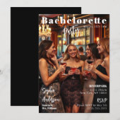 Magazine Hoesje Bachelorette Uitnodiging (Voorkant / Achterkant)