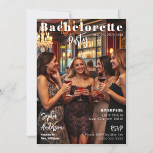 Magazine Hoesje Bachelorette Uitnodiging
