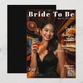 Magazine Hoesje Bride to Be-Invitation Kaart (Voorkant / Achterkant)