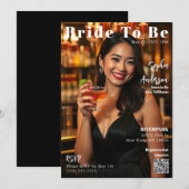 Magazine Hoesje Bride to Be-Invitation Kaart (Voorkant / Achterkant)