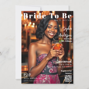 Magazine Hoesje Bride to Be-Invitation Kaart