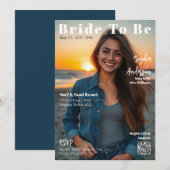 Magazine Hoesje Bride to Be-Invitation Kaart (Voorkant / Achterkant)