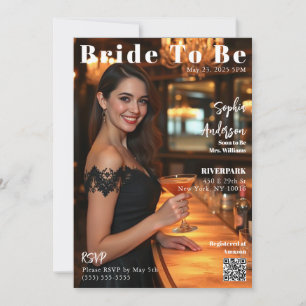 Magazine Hoesje Bride to Be-Invitation Kaart