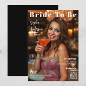 Magazine Hoesje Bride to Be-Invitation Kaart (Voorkant / Achterkant)