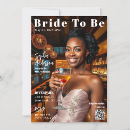 Magazine Hoesje Bride To Be Kaart