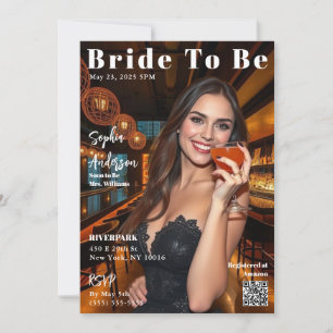 Magazine Hoesje Bride To Be Kaart