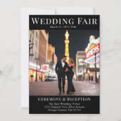 Magazine Hoesje bruiloft uitnodiging (Voorkant)