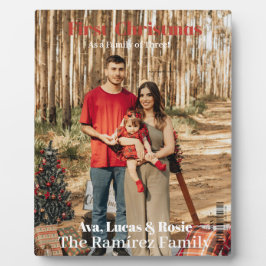 Magazine Hoesje Eerste kerst als groeiende familie Fotoplaat