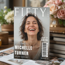 Magazine Hoesje Foto 50ste Verjaardagsfeest