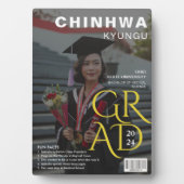 Magazine Hoesje foto Afstuderen aandenken Fotoplaat (voorkant)