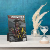 Magazine Hoesje foto Afstuderen aandenken Fotoplaat (Zijkant)