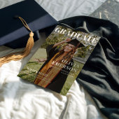 Magazine Hoesje Foto Afstuderen Aankondiging