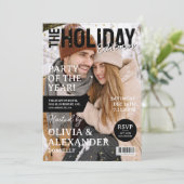 Magazine Hoesje Foto Kerstfeest Kaart (Staand voorkant)