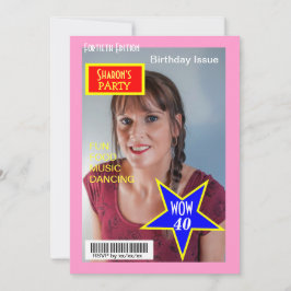 Magazine Hoesje Foto van Birthday Party Kaart