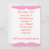 Magazine Hoesje Foto van Birthday Party Kaart (Achterkant)