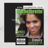 Magazine Hoesje Green Bachelorette Kaart (Voorkant / Achterkant)