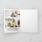 Magazine Hoesje Kerst gepersonaliseerd Feestdagen Kaart (Binnen)