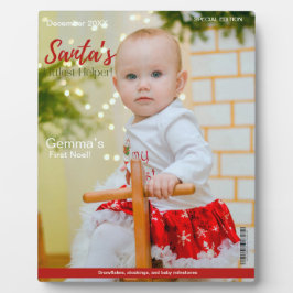 Magazine Hoesje mijn eerste kerst mijlpaal Fotoplaat