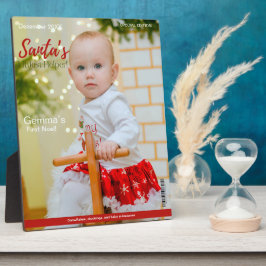Magazine Hoesje mijn eerste kerst mijlpaal Fotoplaat