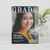 Magazine Hoesje Photo Afstuderen Aankondiging (Staand voorkant)