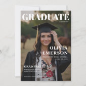 Magazine Hoesje Photo Afstuderen Kaart (Voorkant)