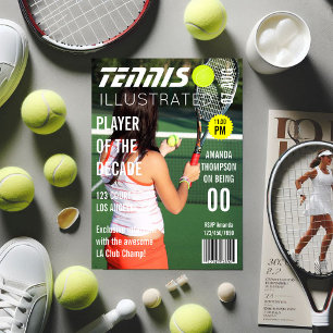 Magazine Hoesje Pic Celebrity Tennis Birthday Part Kaart