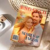 Magazine Hoesje Sla de datum foto aankondiging