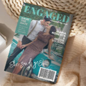 Magazine Hoesje Sla de datum foto aankondiging