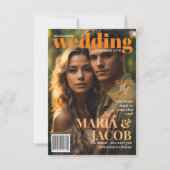 Magazine Hoesje Sla de datumfoto op Kaart (Voorkant)