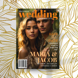 Magazine Hoesje Sla de datumfoto op Kaart