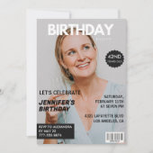 Magazine Hoesje Stijlvol voor haar foto 42ste verj Kaart (Voorkant)