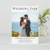 Magazine Hoesje Trouwen op het strand Kaart (Staand voorkant)