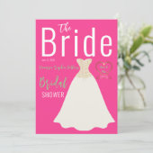 Magazine Hoesje Vrijgezellenfeest Kaart (Staand voorkant)