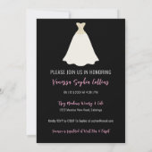 Magazine Hoesje Vrijgezellenfeest Kaart (Achterkant)