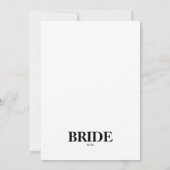 Magazine kranten Vrijgezellenfeest één foto Kaart (Achterkant)