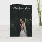 Magazine Redactionele foto's Wedding Order of Serv Programma (Achterkant)