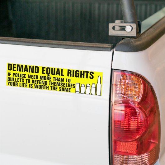 Magazine verboden bumpersticker (Op Truck)