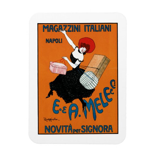 Magazzini Italiani ~ E.A. Mele co. Magneet (Verticaal)